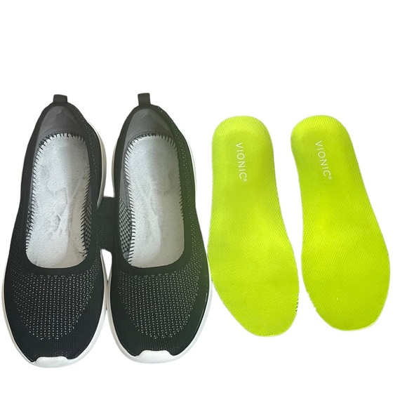 Vionic kallie slip on black sandals size 9 - Picture 9 of 14